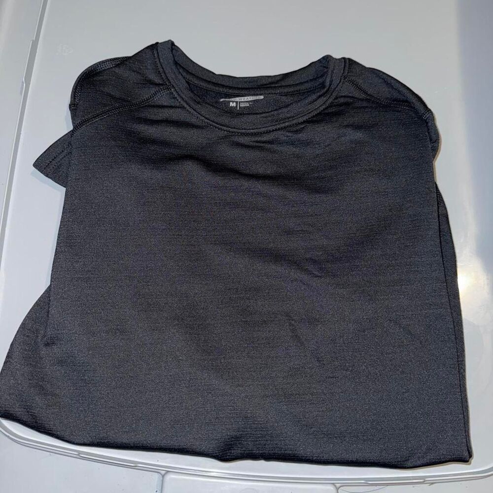Bcg Women's Grey and Black Top